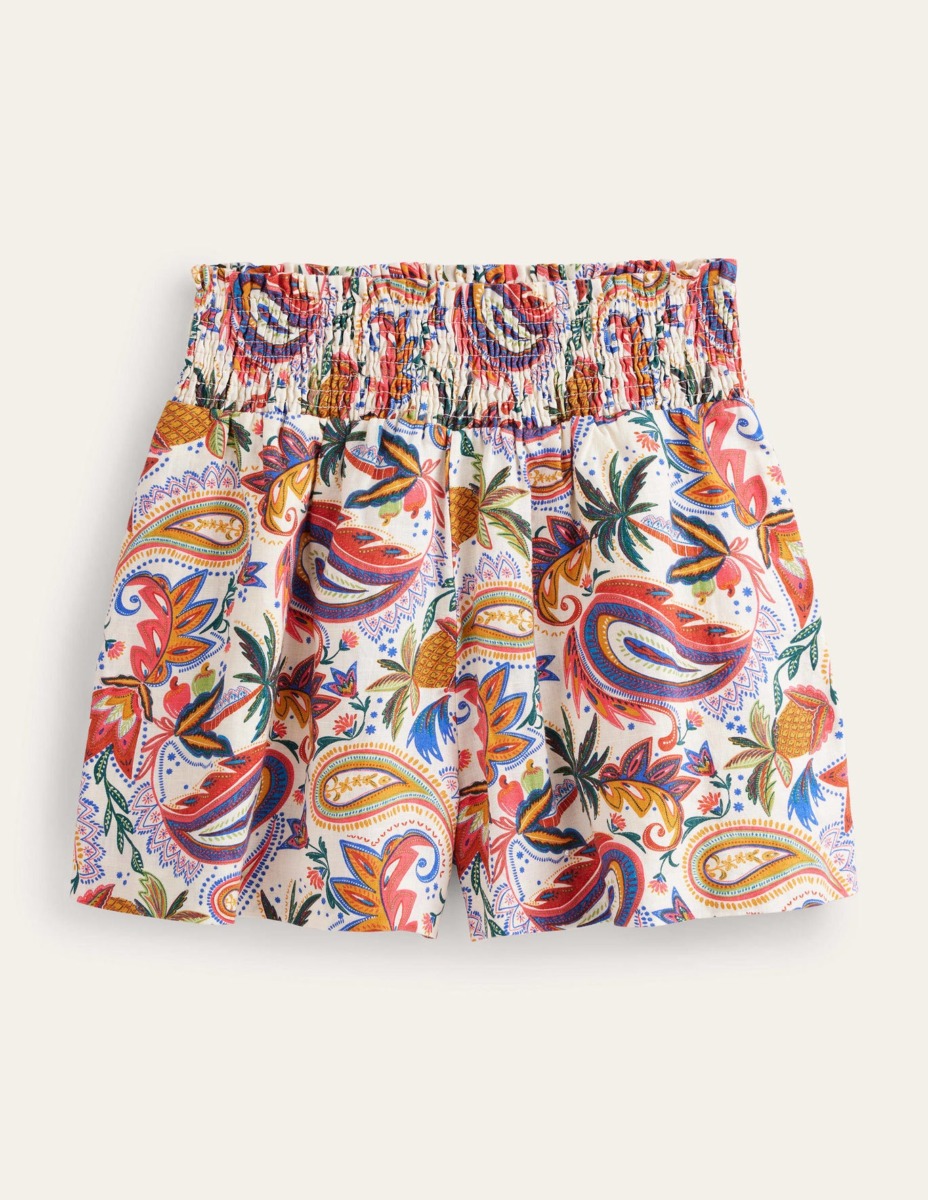 Shorts in Print - Boden - Woman GOOFASH