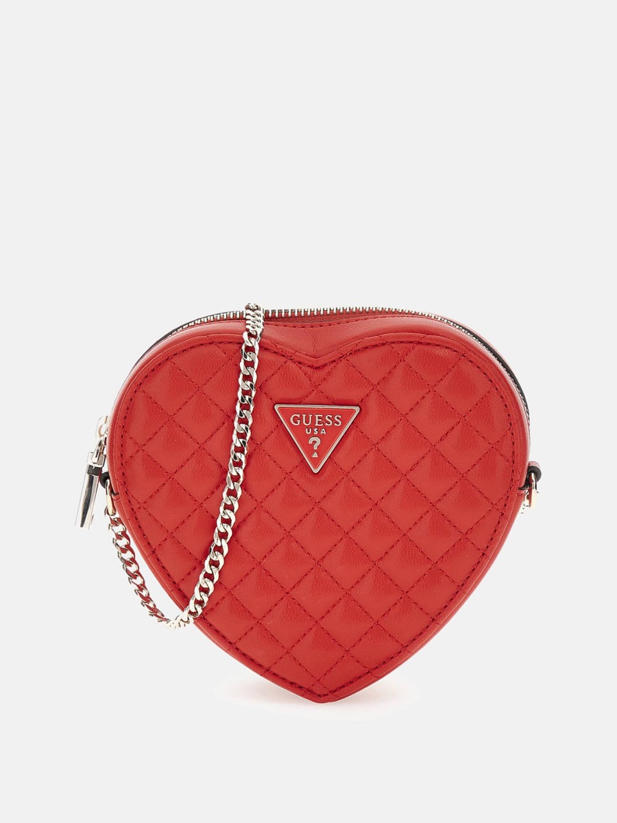 Shoulder Bag in Red Guess Woman GOOFASH