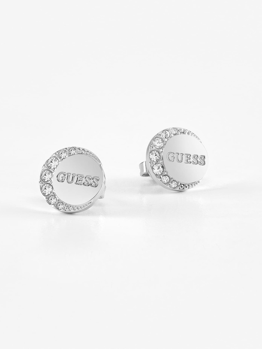 Silver Earrings - Guess - Woman GOOFASH