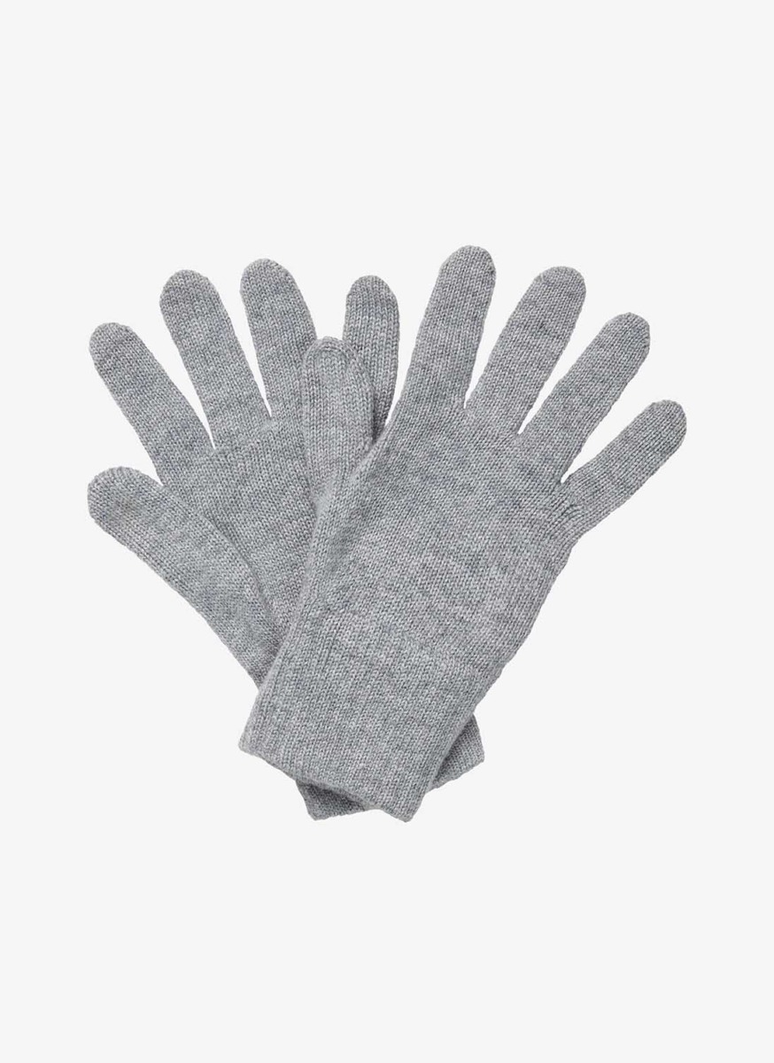 Silver Gloves - Brora Ladies GOOFASH