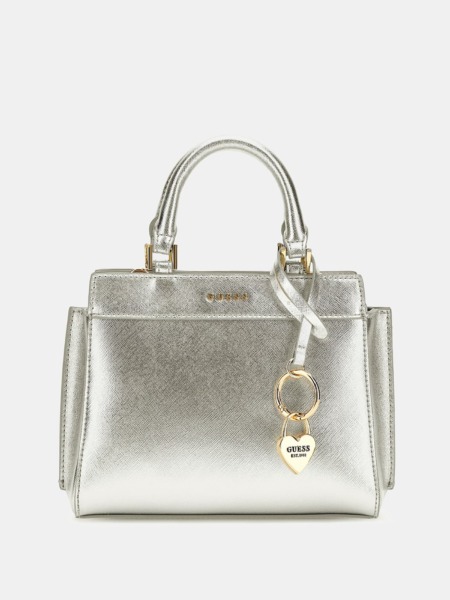 Silver Handbag - Ladies - Guess GOOFASH