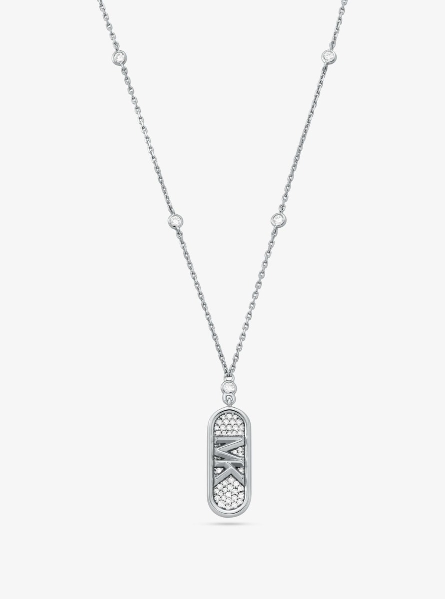 Silver Necklace Women - Michael Kors GOOFASH