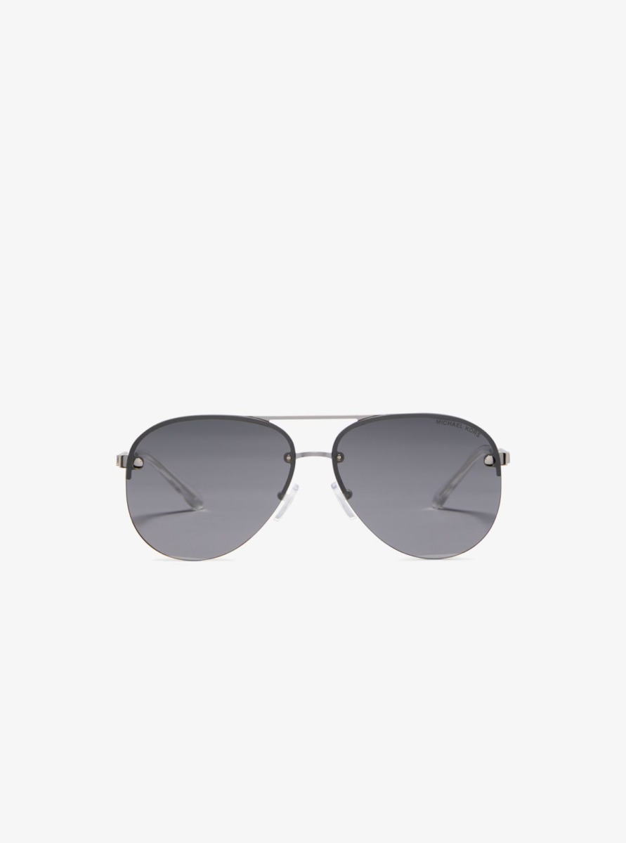 Silver Sunglasses Michael Kors Ladies GOOFASH