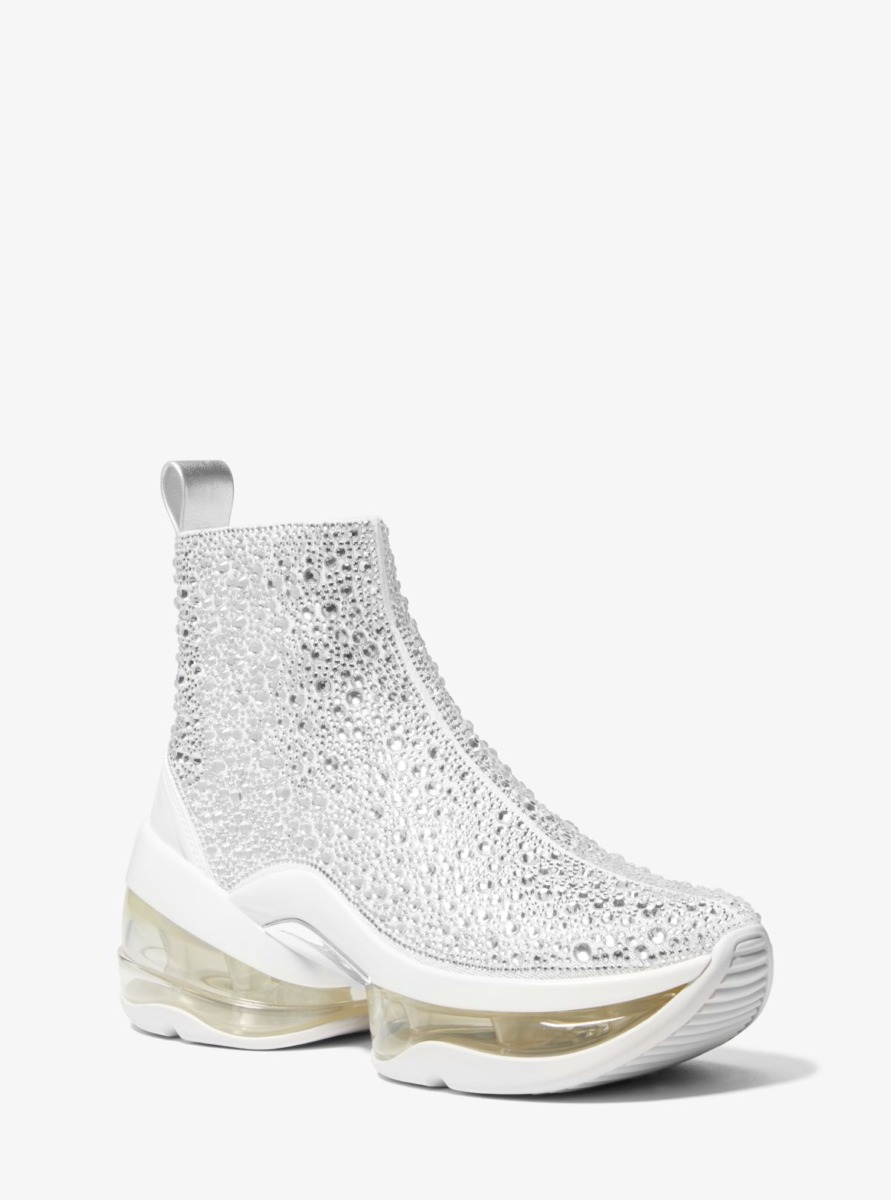 Silver Trainers from Michael Kors GOOFASH