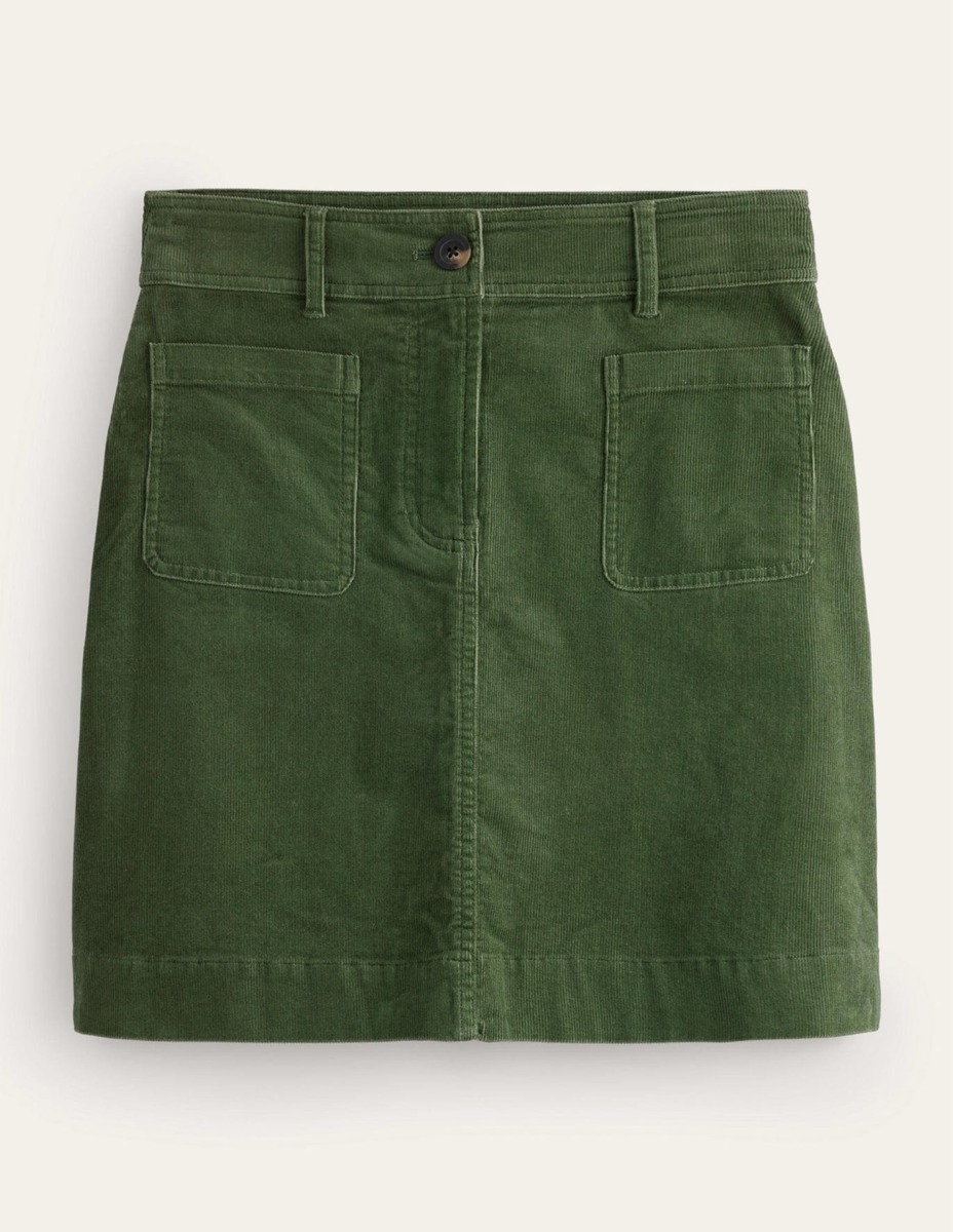 Skirt Green by Boden GOOFASH