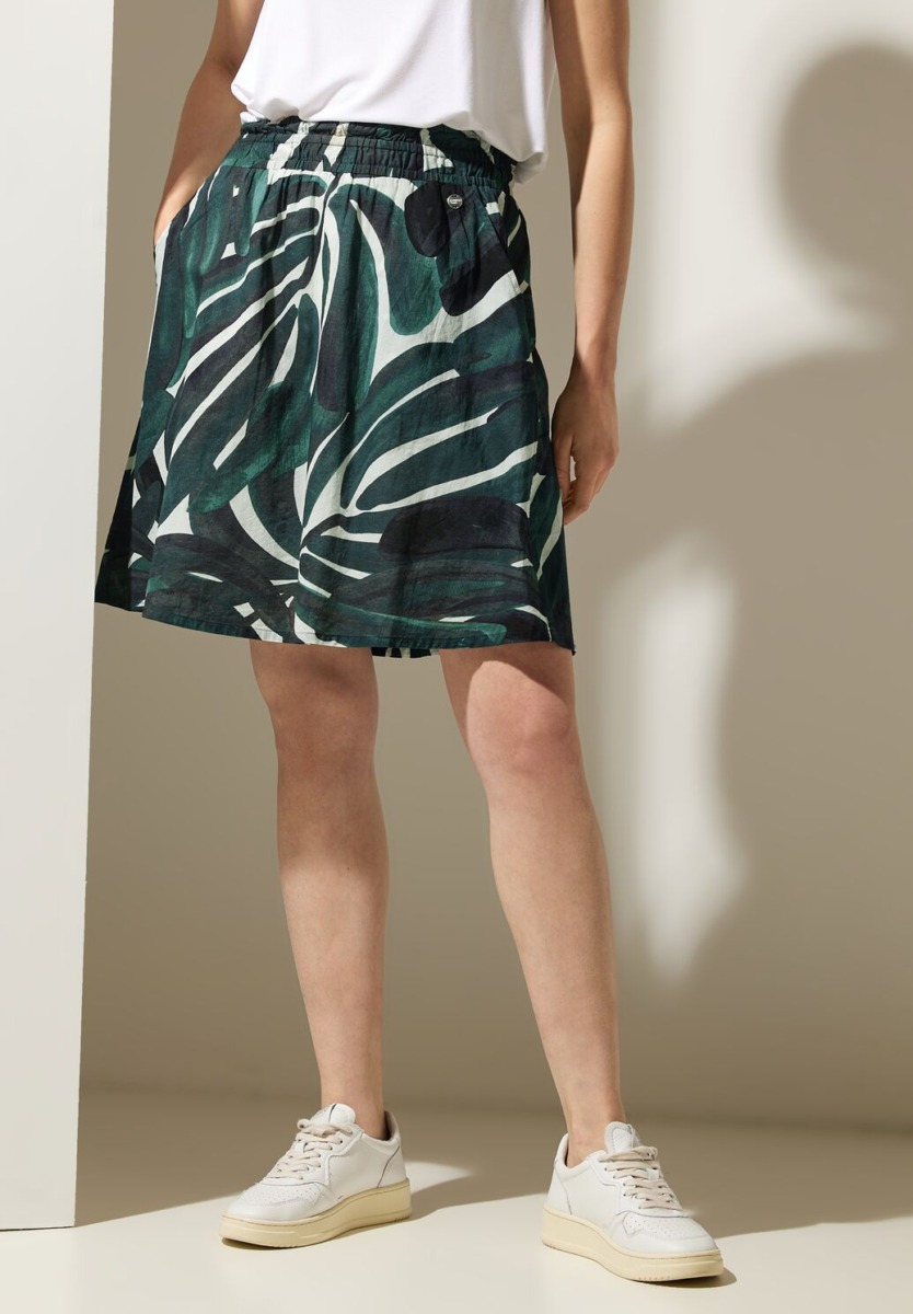 Skirt Green for Woman by Street One GOOFASH