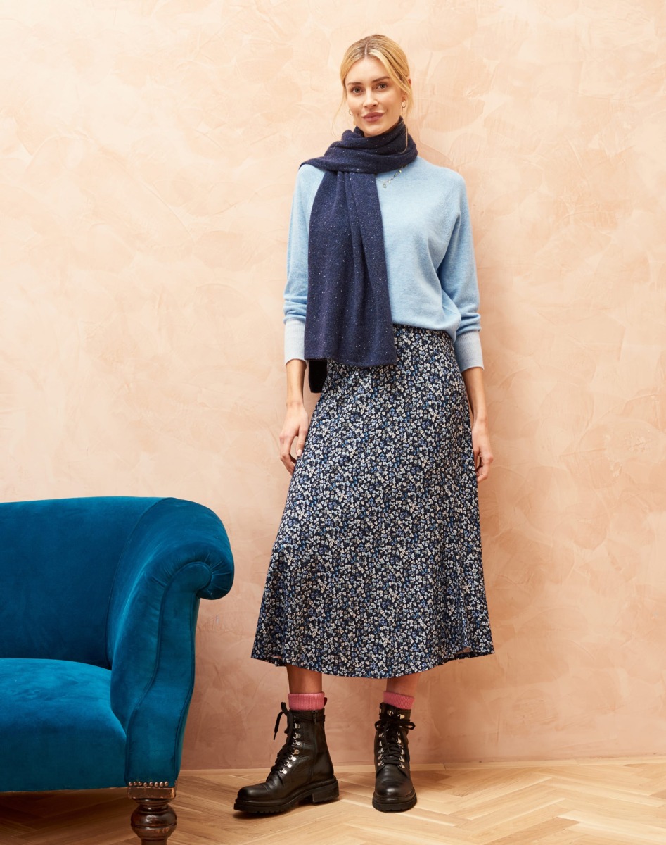 Skirt Print - Lady - Brora GOOFASH