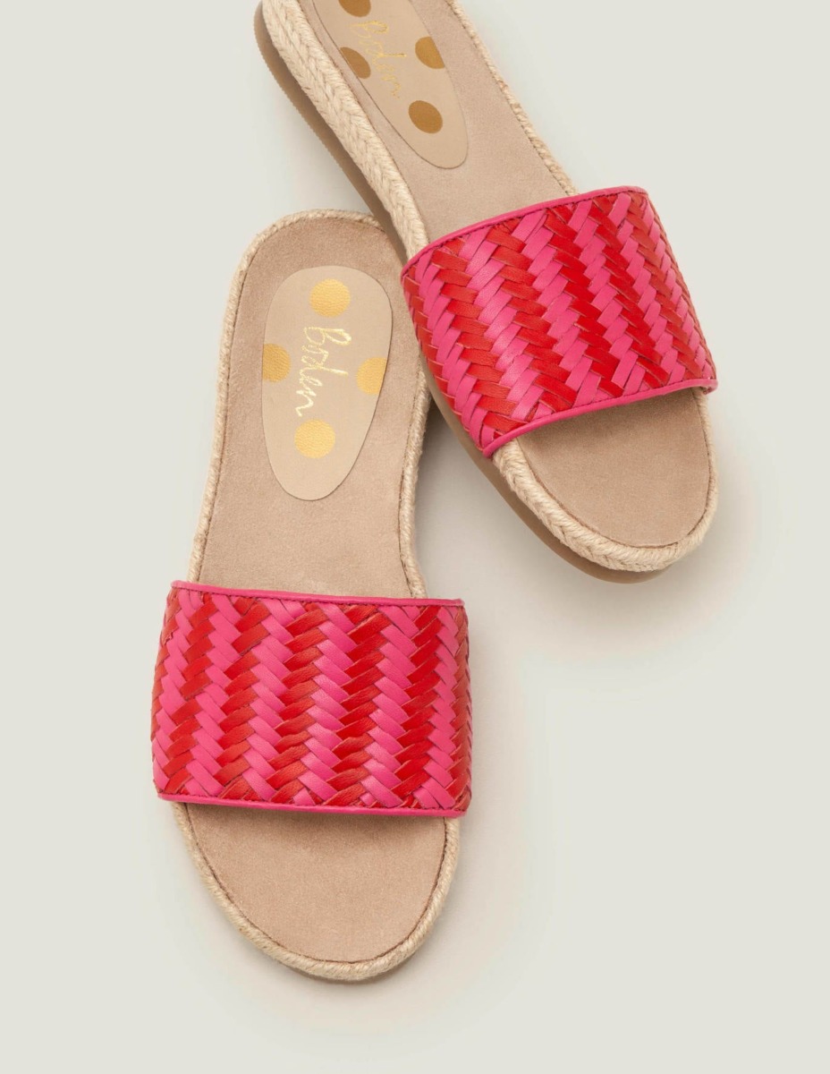 Sliders Pink for Woman by Boden GOOFASH