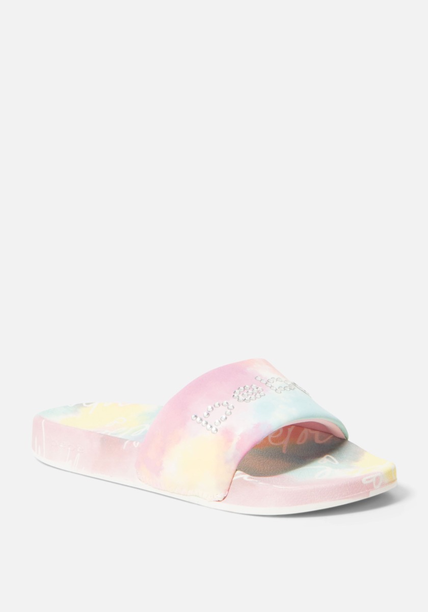 Sliders in Pink by Bebe GOOFASH