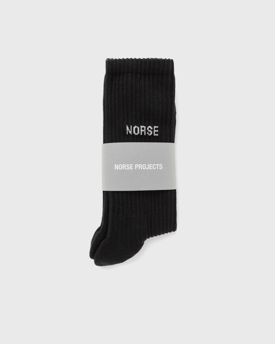 Socks in Black Norse Projects Bstn Man GOOFASH