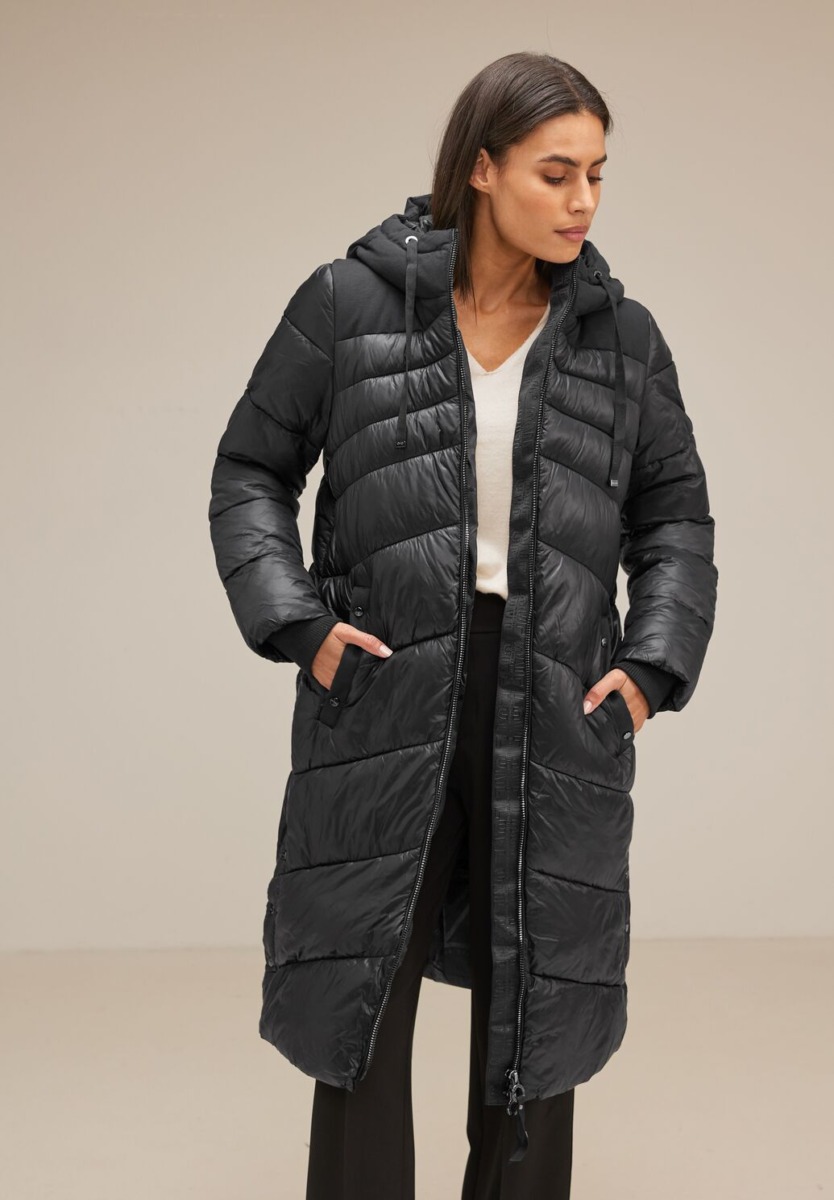 Street One - Black - Woman Winter Coat GOOFASH