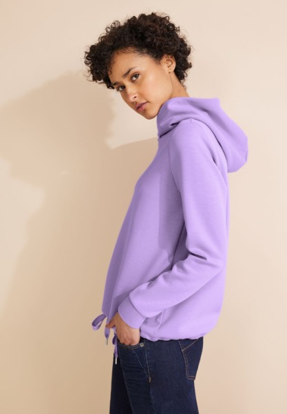 Street One - Purple Sweatshirt for Women GOOFASH