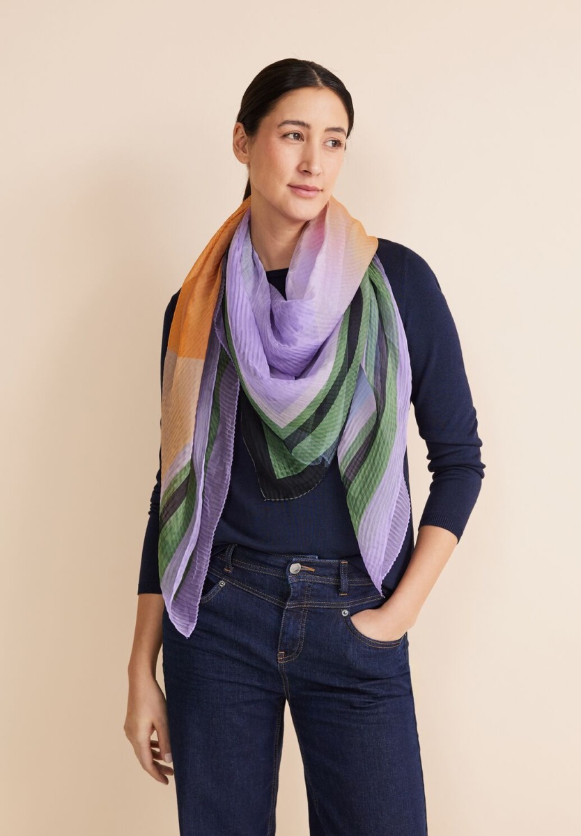 Street One Scarf in Multicolor GOOFASH