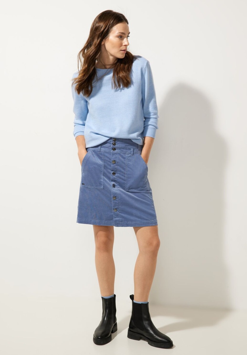 Street One - Skirt Blue for Woman GOOFASH