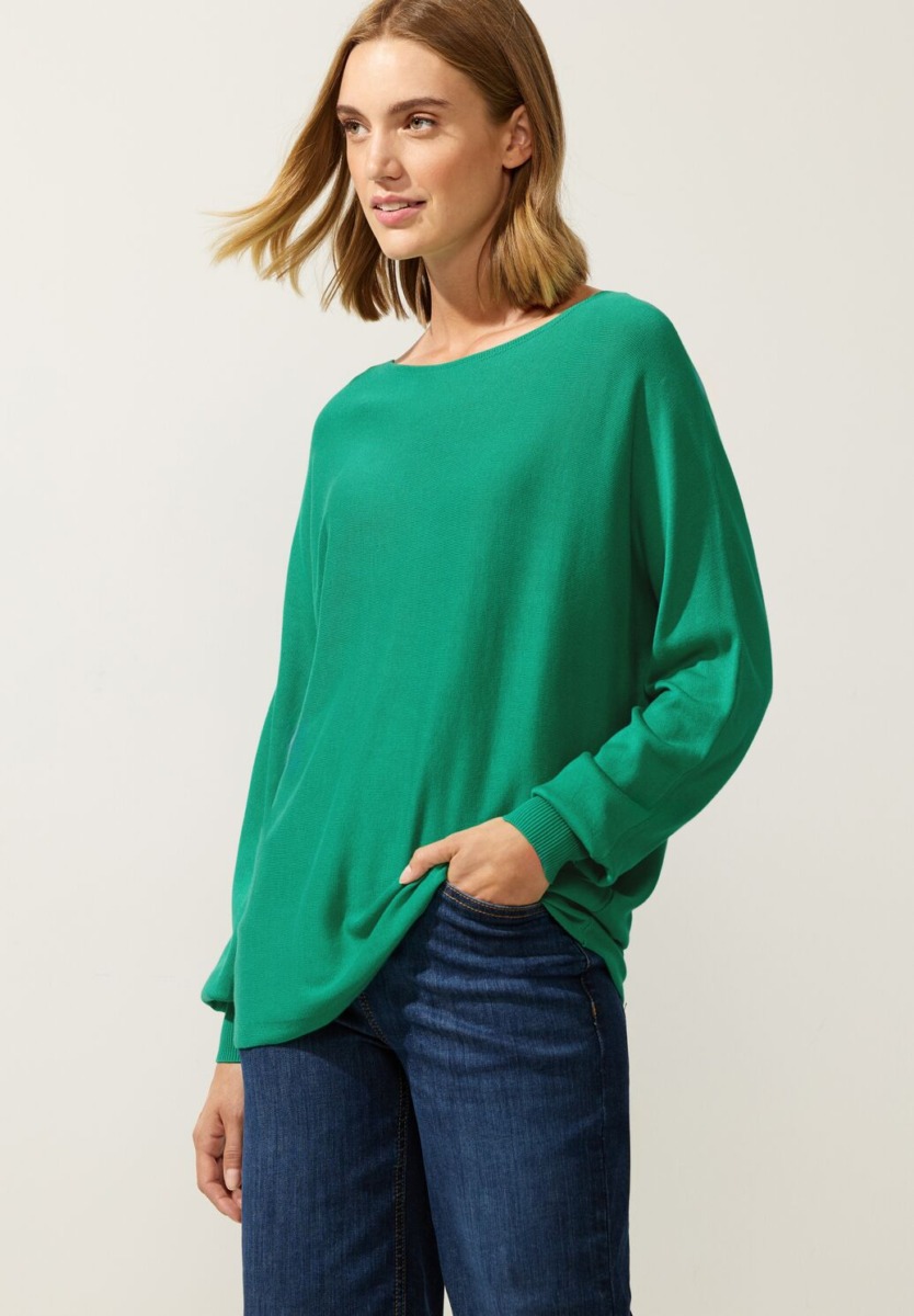 Street One - Sweater Green - Ladies GOOFASH