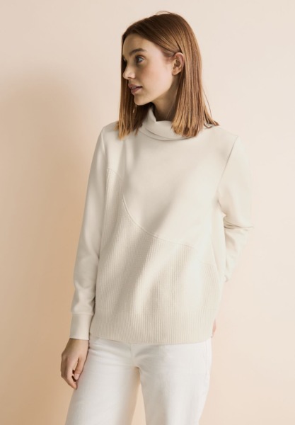 Street One - White Sweater for Woman GOOFASH