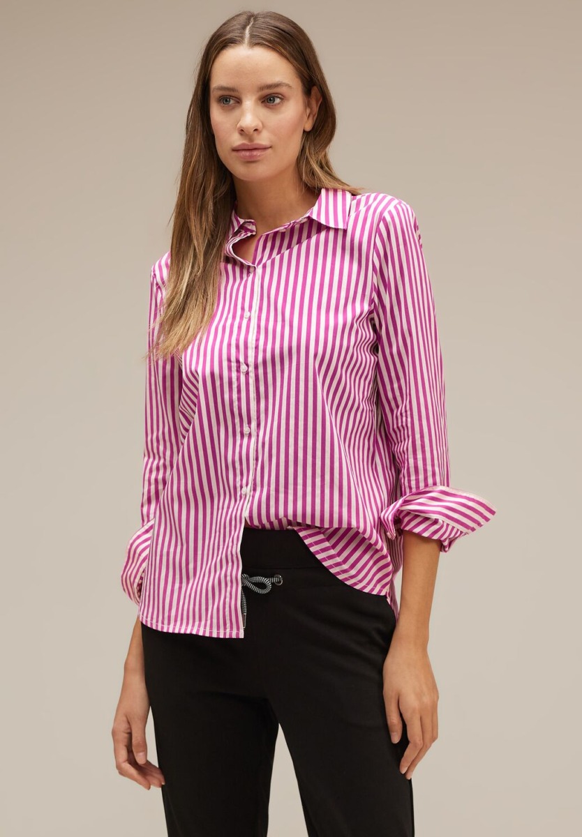 Street One - Woman Blouse in Pink GOOFASH
