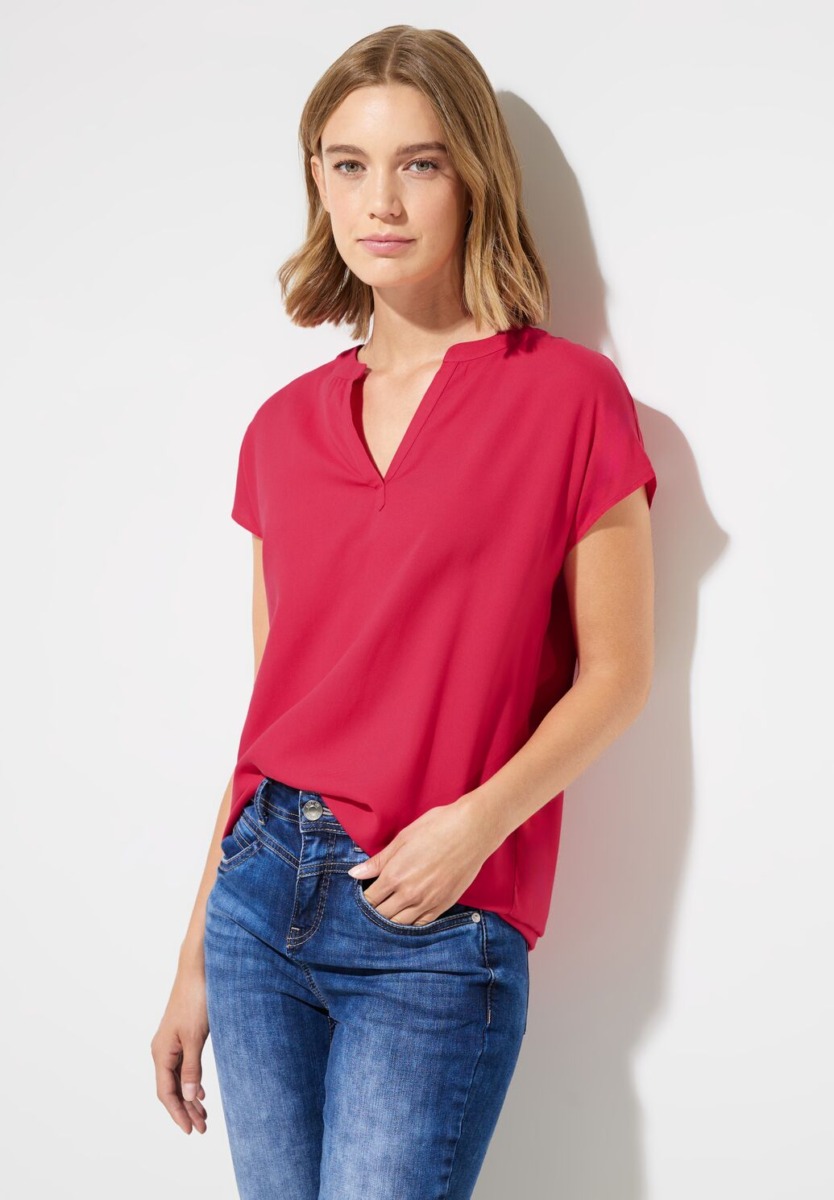 Street One Womens Blouse in Red GOOFASH