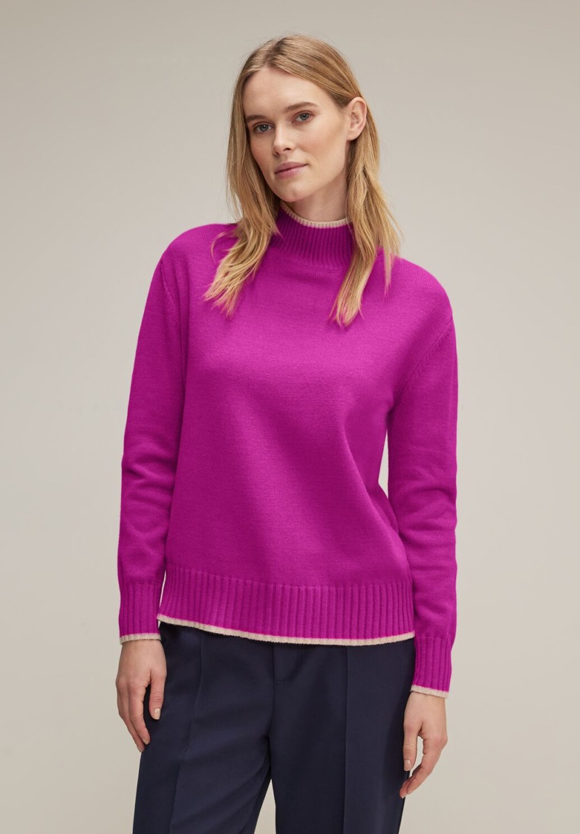 Street One - Women's Sweater in Pink GOOFASH