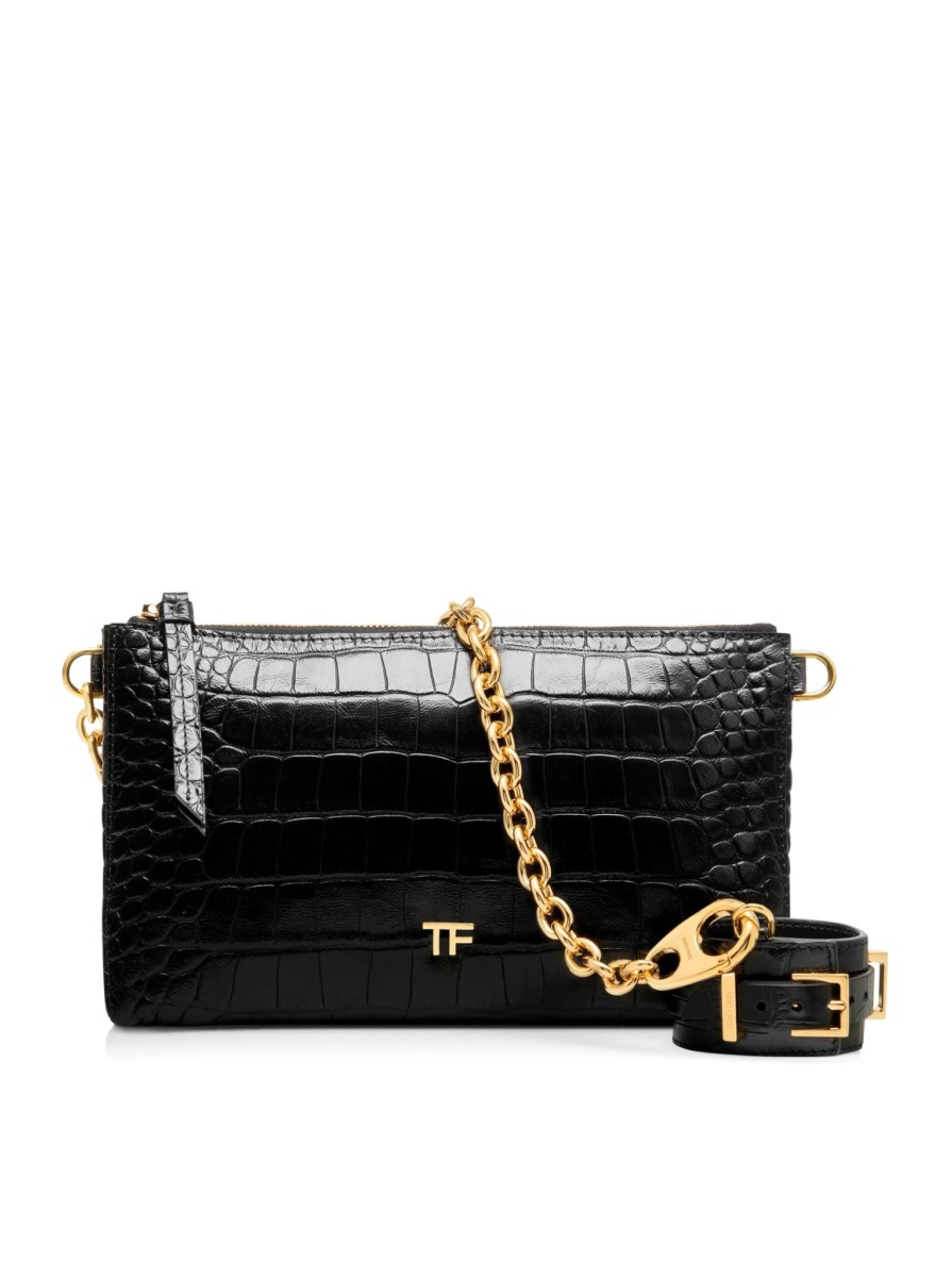 Suitnegozi Clutches Black for Women by Tom Ford GOOFASH