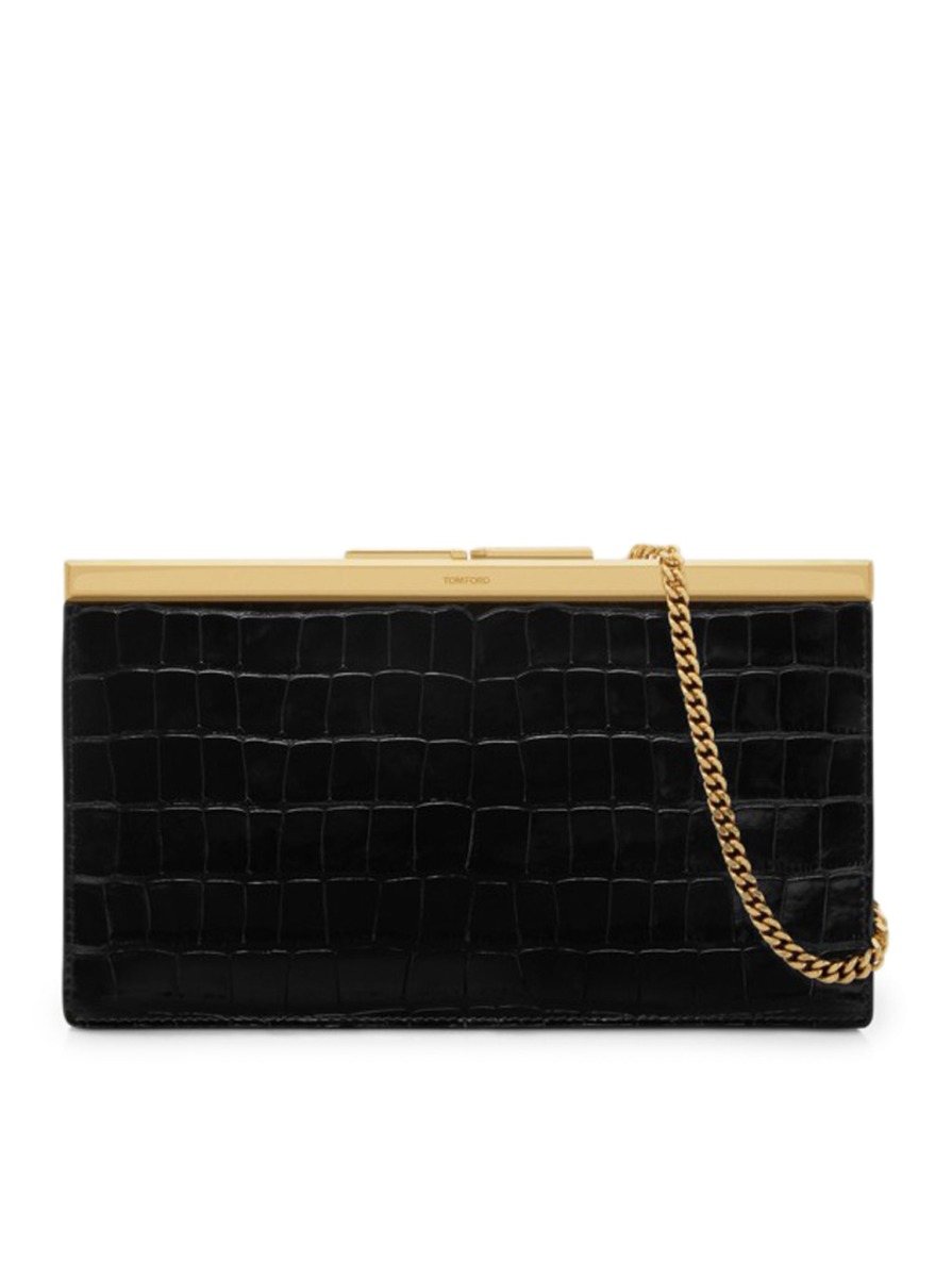 Suitnegozi Clutches Black for Women from Tom Ford GOOFASH