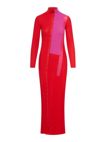 Suitnegozi Dress Red Fendi Woman GOOFASH