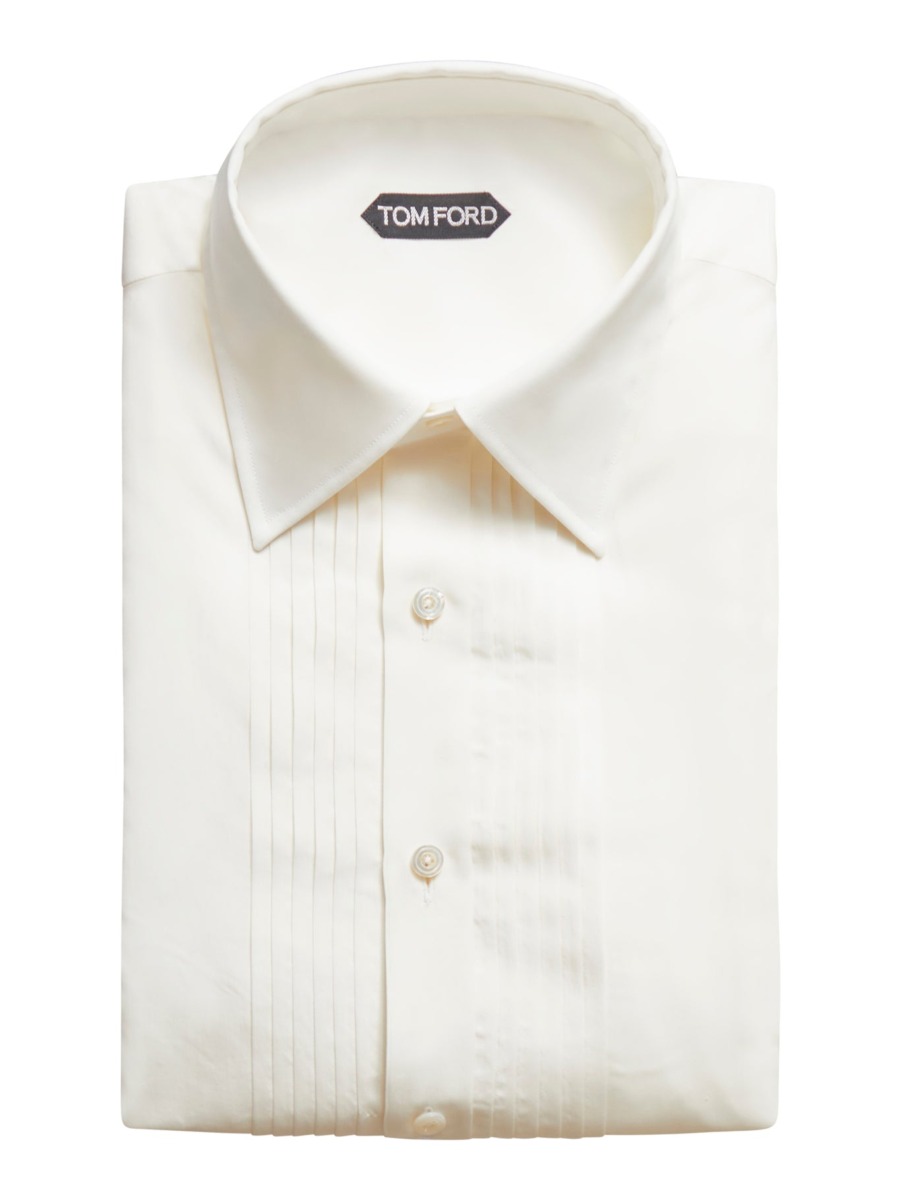 Suitnegozi Gents White Shirt by Tom Ford GOOFASH