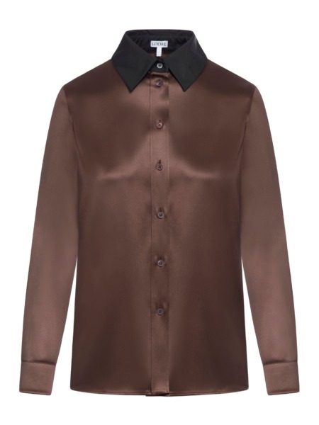 Suitnegozi Ladies Brown Shirt from Loewe GOOFASH