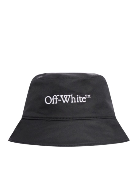 Suitnegozi - Womens Bucket Hat Black - Off White GOOFASH