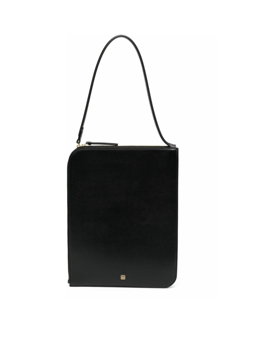 Suitnegozi - Women's Shoulder Bag - Black GOOFASH