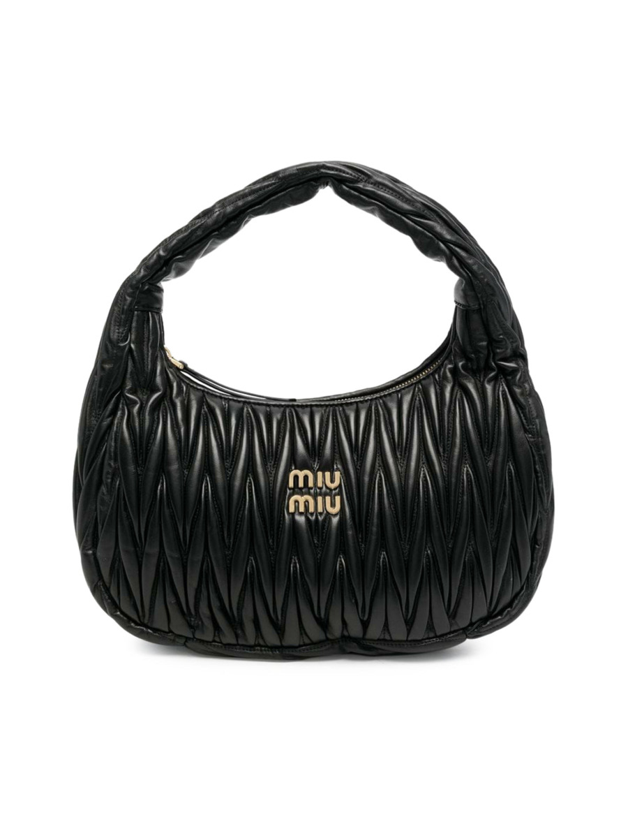 Suitnegozi - Women's Shoulder Bag Black Miu Miu GOOFASH