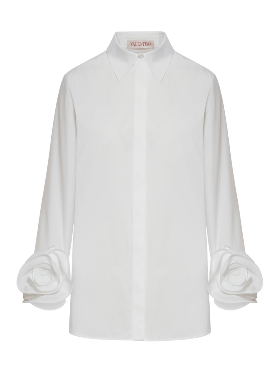 Suitnegozi Womens White Shirt from Valentino GOOFASH