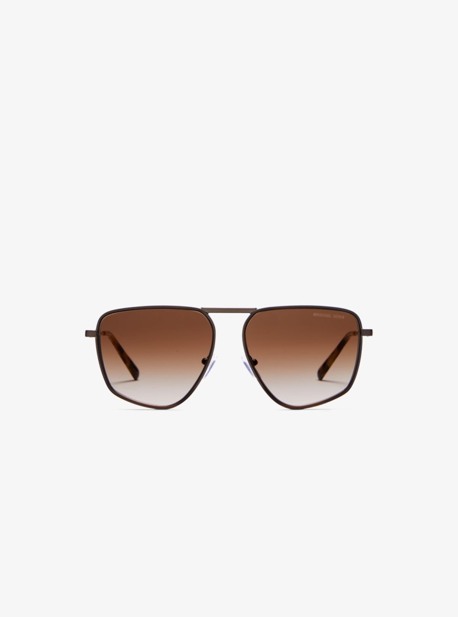 Sunglasses in Silver Michael Kors GOOFASH