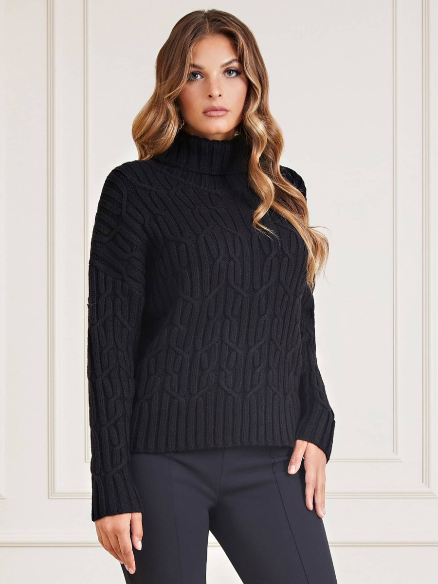 Sweater Black from Guess GOOFASH
