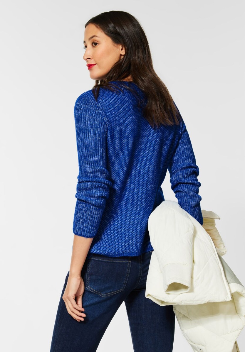 Sweater Blue - Women - Street One GOOFASH