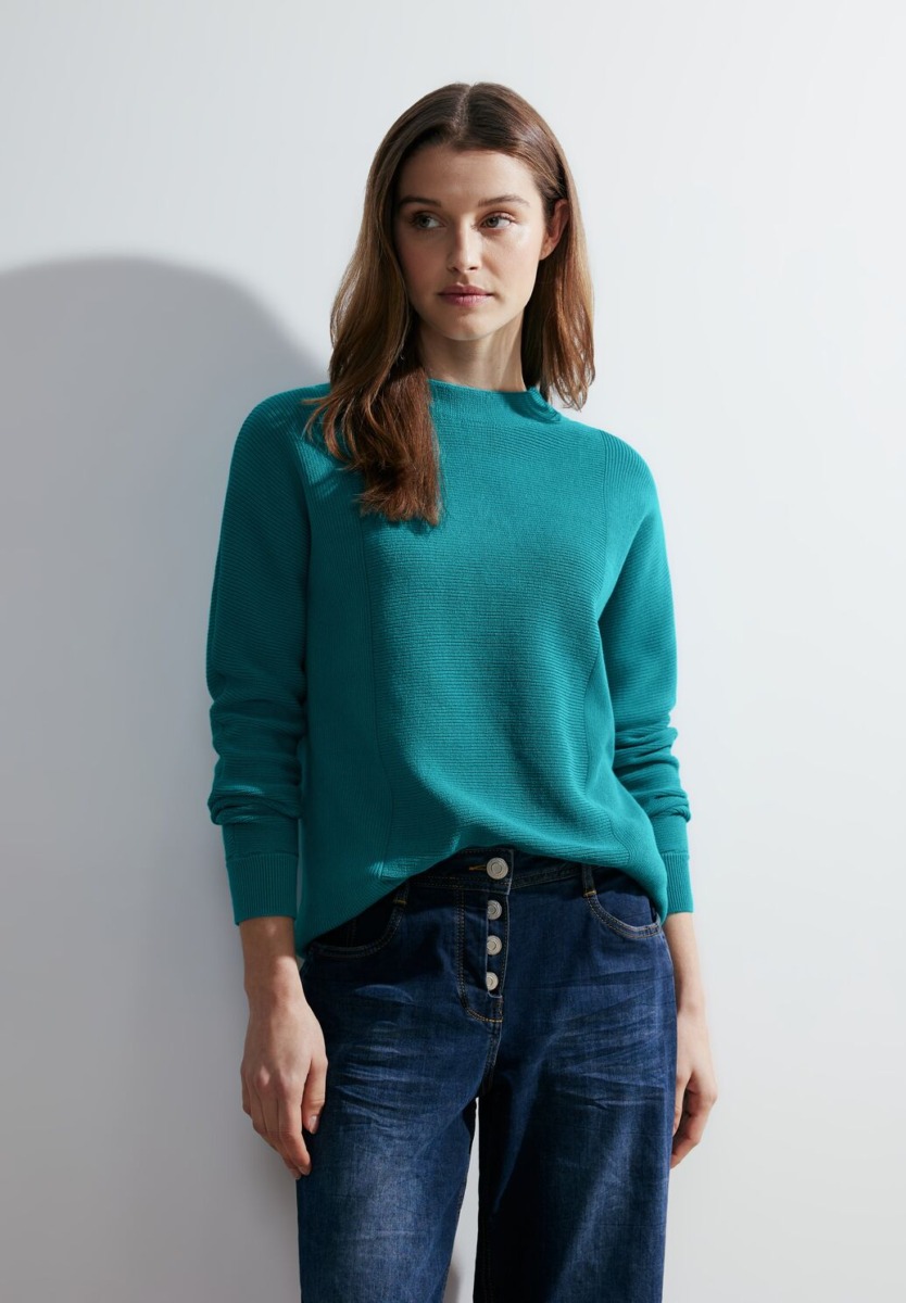 Sweater Turquoise - Ladies - Cecil GOOFASH