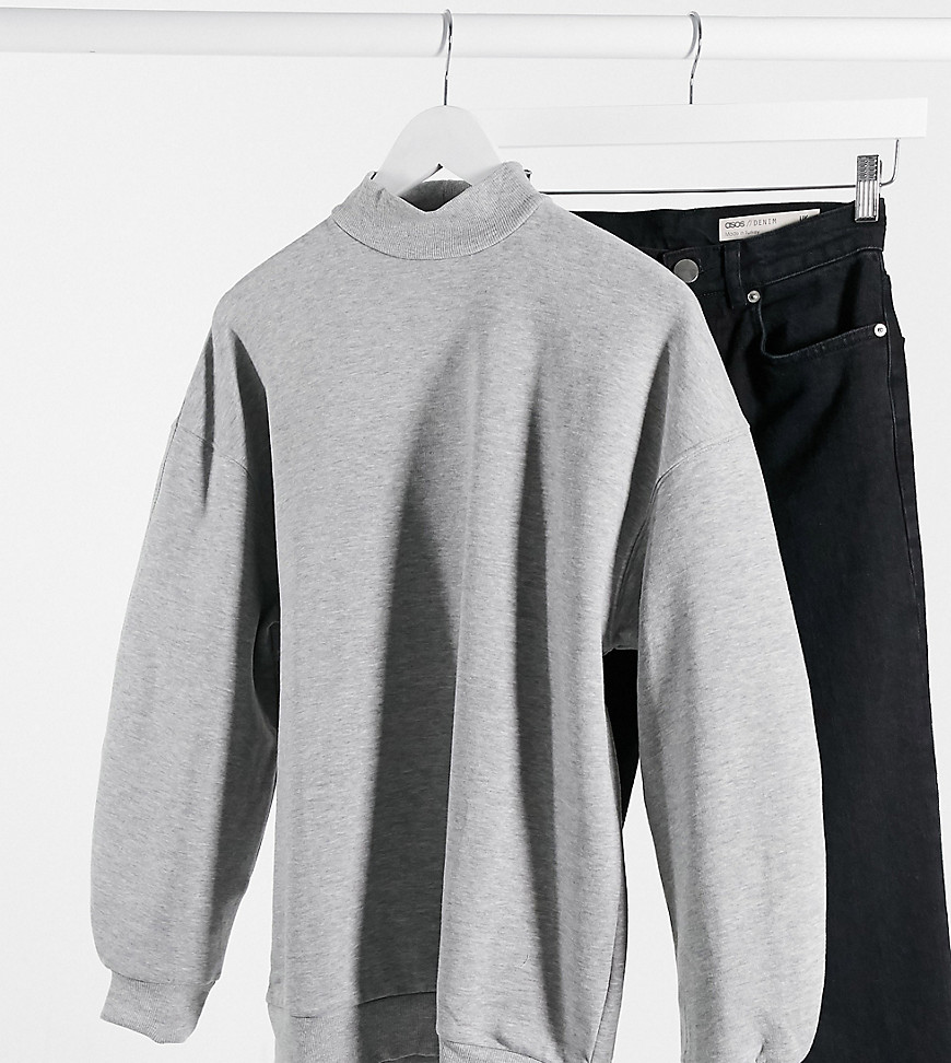 Sweatshirt Grey for Women at Asos GOOFASH