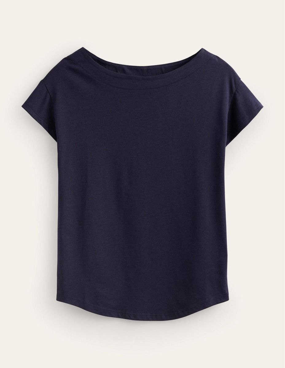 T-Shirt Blue Ladies - Boden GOOFASH