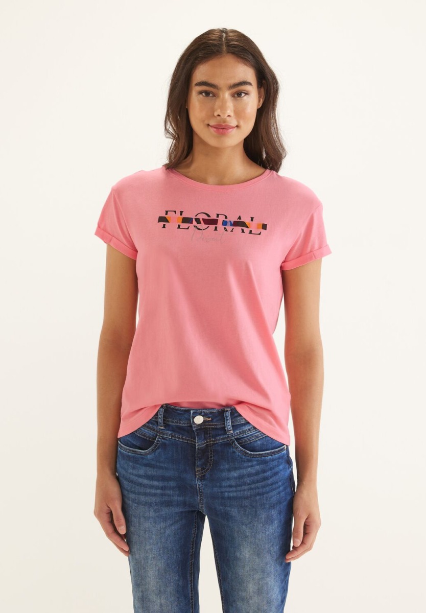 T-Shirt Rose by Street One GOOFASH