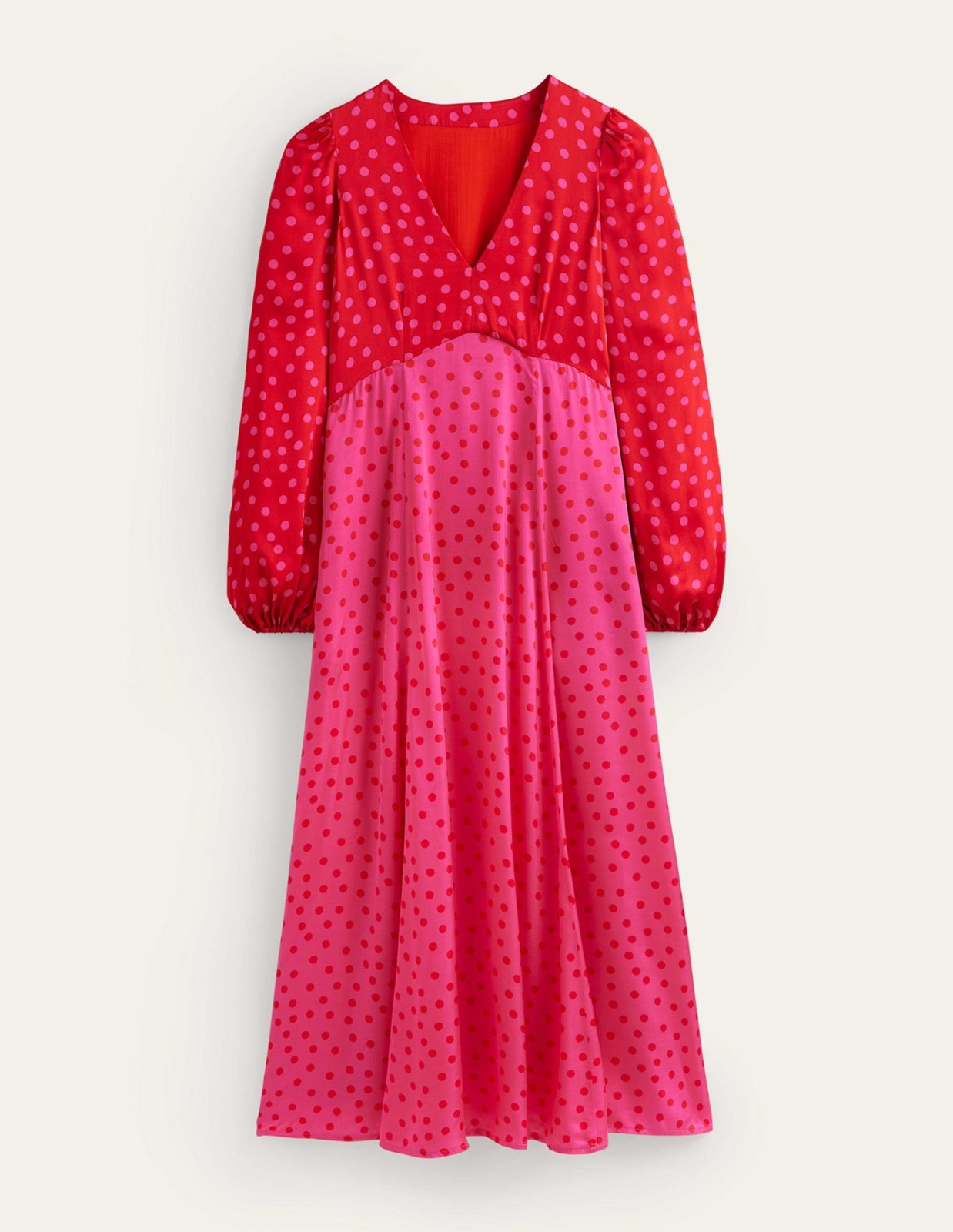 Tea Dress in Red from Boden GOOFASH