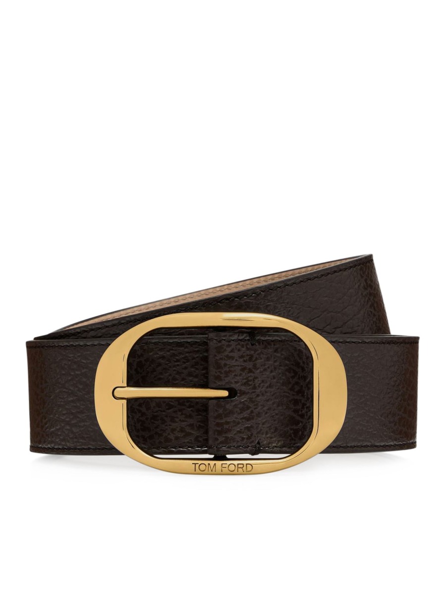 Tom Ford Gent Belt in Black from Suitnegozi GOOFASH