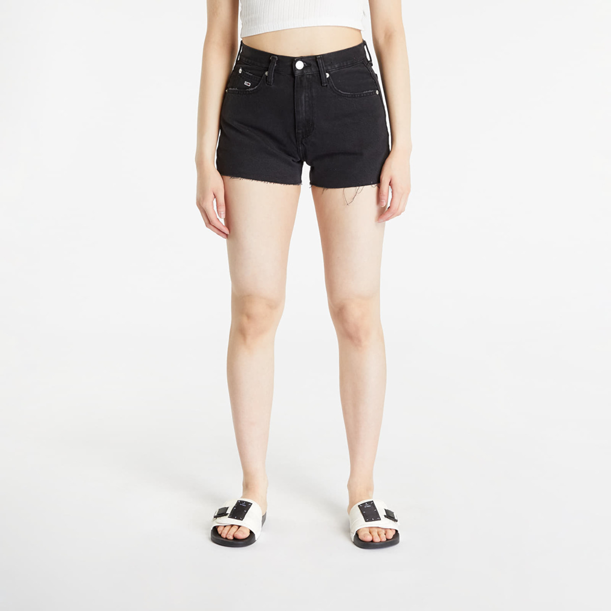 Tommy Hilfiger Shorts Black for Woman at Footshop GOOFASH