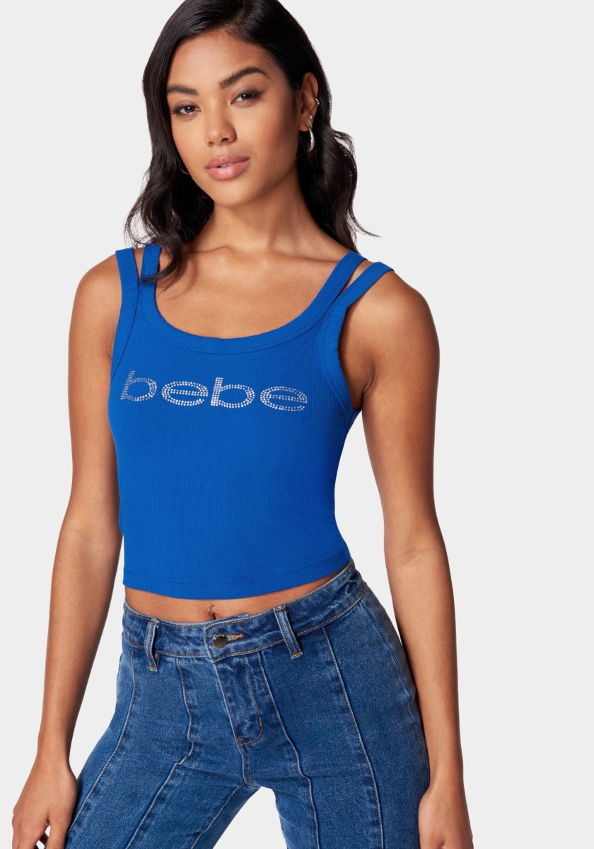 Top Blue for Woman from Bebe GOOFASH