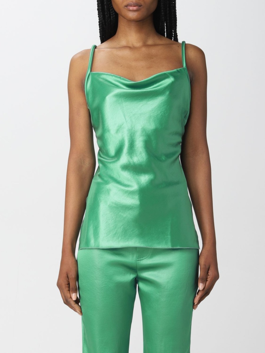 Top Green for Woman by Giglio GOOFASH