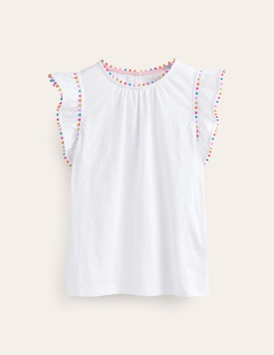Top White for Woman from Boden GOOFASH