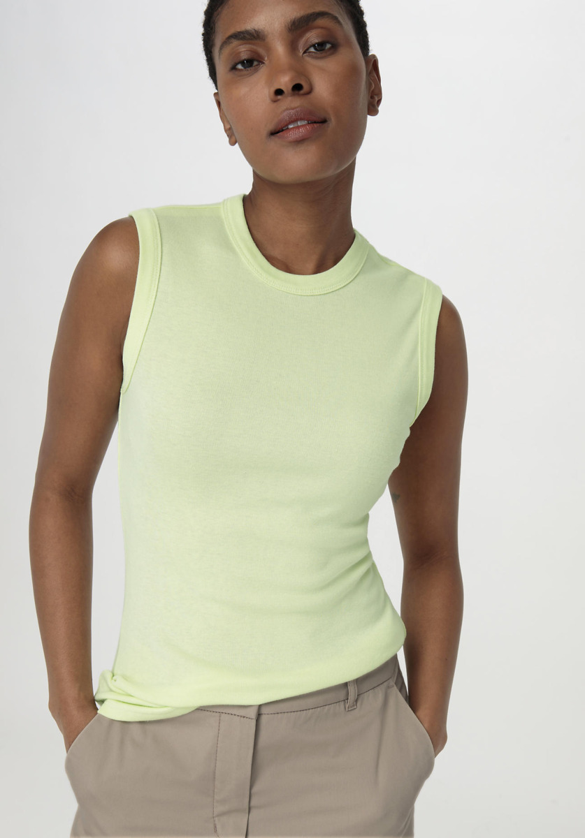 Top in Green for Woman at Hessnatur GOOFASH