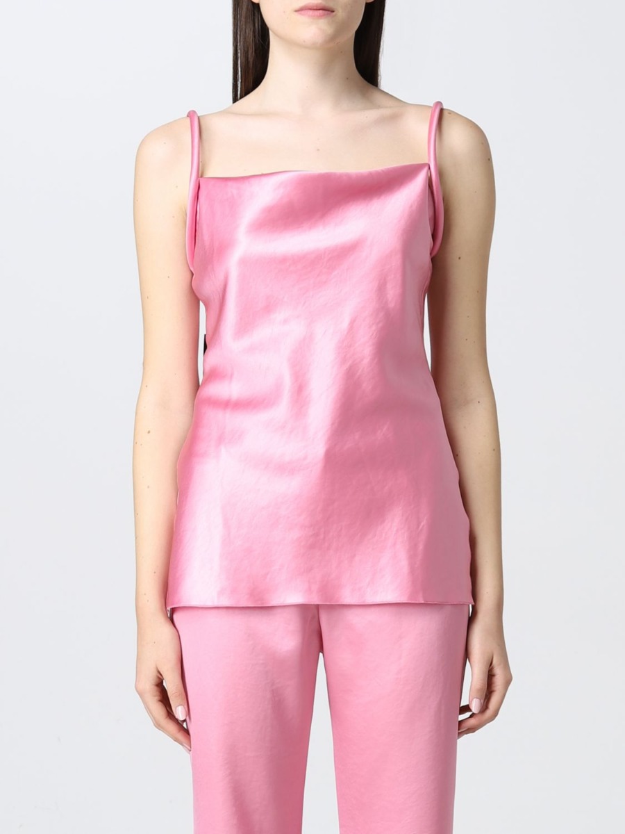 Top in Pink by Giglio GOOFASH
