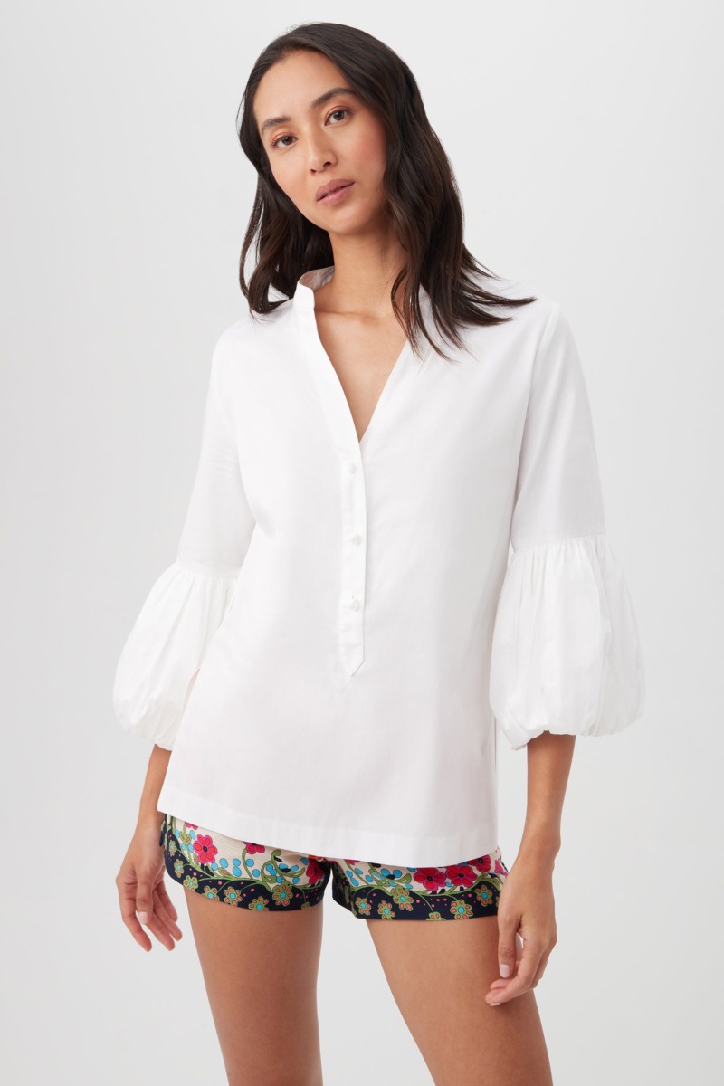 Top in White for Woman from Trina Turk GOOFASH