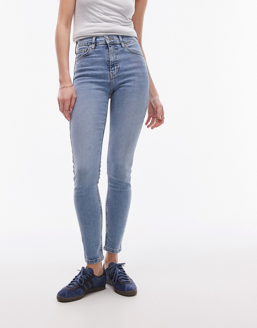 Topshop Woman Jeans in Blue - Asos GOOFASH