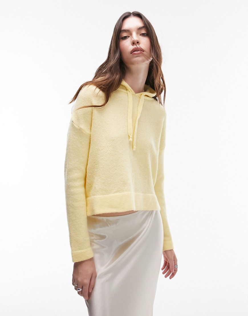 Topshop - Yellow Hoodie for Woman from Asos GOOFASH